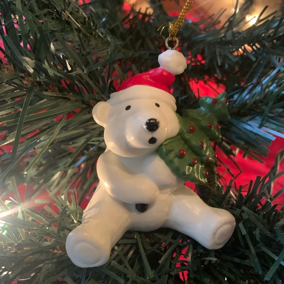 Vintage polar bear ornament cool to the touch❄️ - Picture 1 of 4
